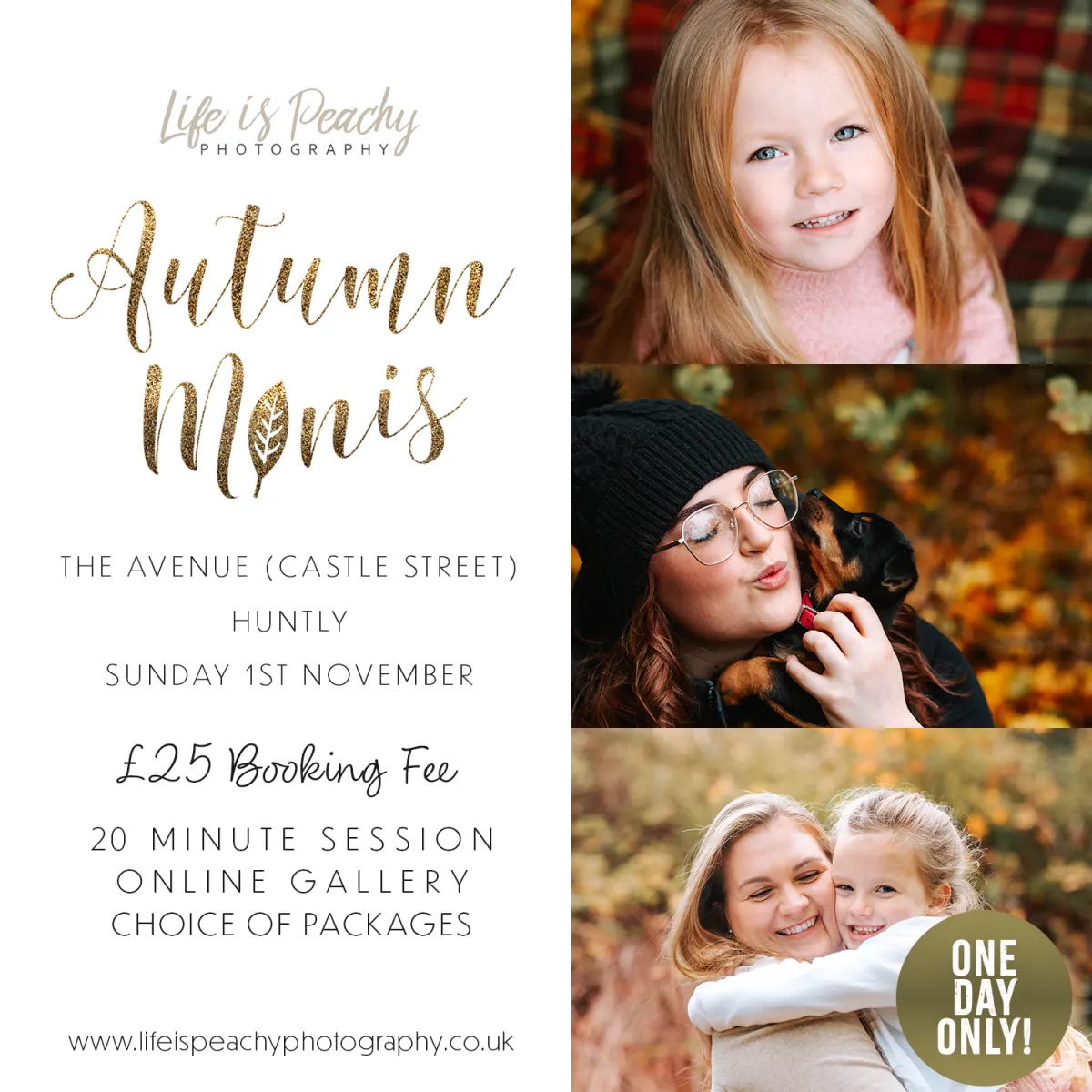 Autumn Minis Advert